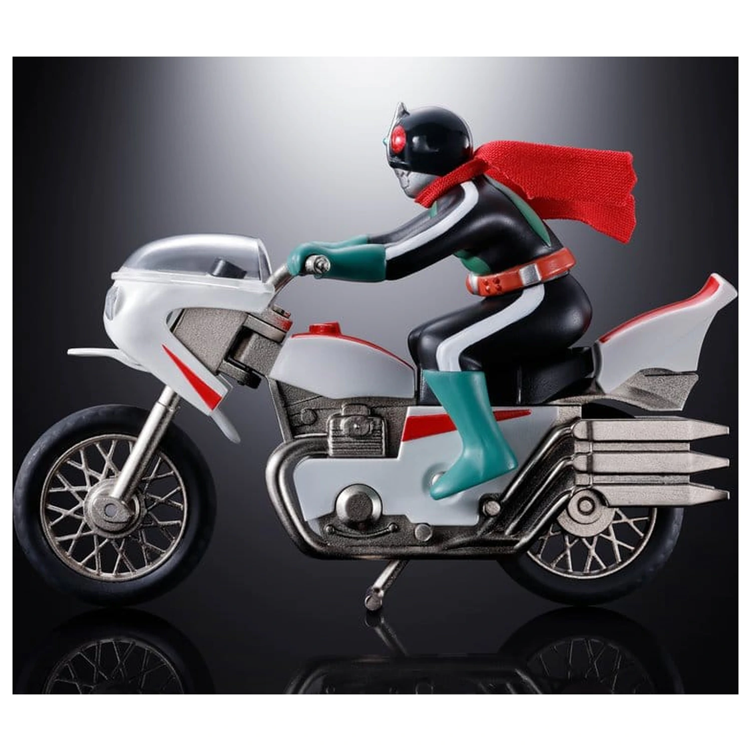 Kamen Rider Chogokin Diecast akcijska figura Cyclone (Masked Rider 2) 9 cm fotografija izdelka