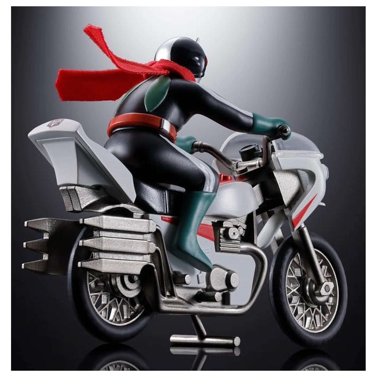 Kamen Rider Chogokin Diecast akcijska figura Cyclone (Masked Rider 2) 9 cm fotografija izdelka