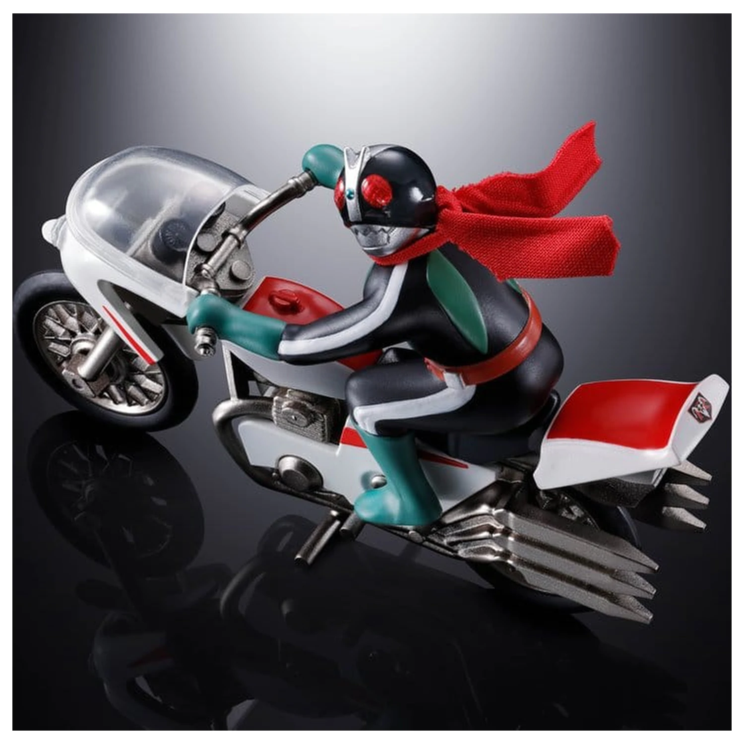 Kamen Rider Chogokin Diecast akcijska figura Cyclone (Masked Rider 2) 9 cm fotografija izdelka