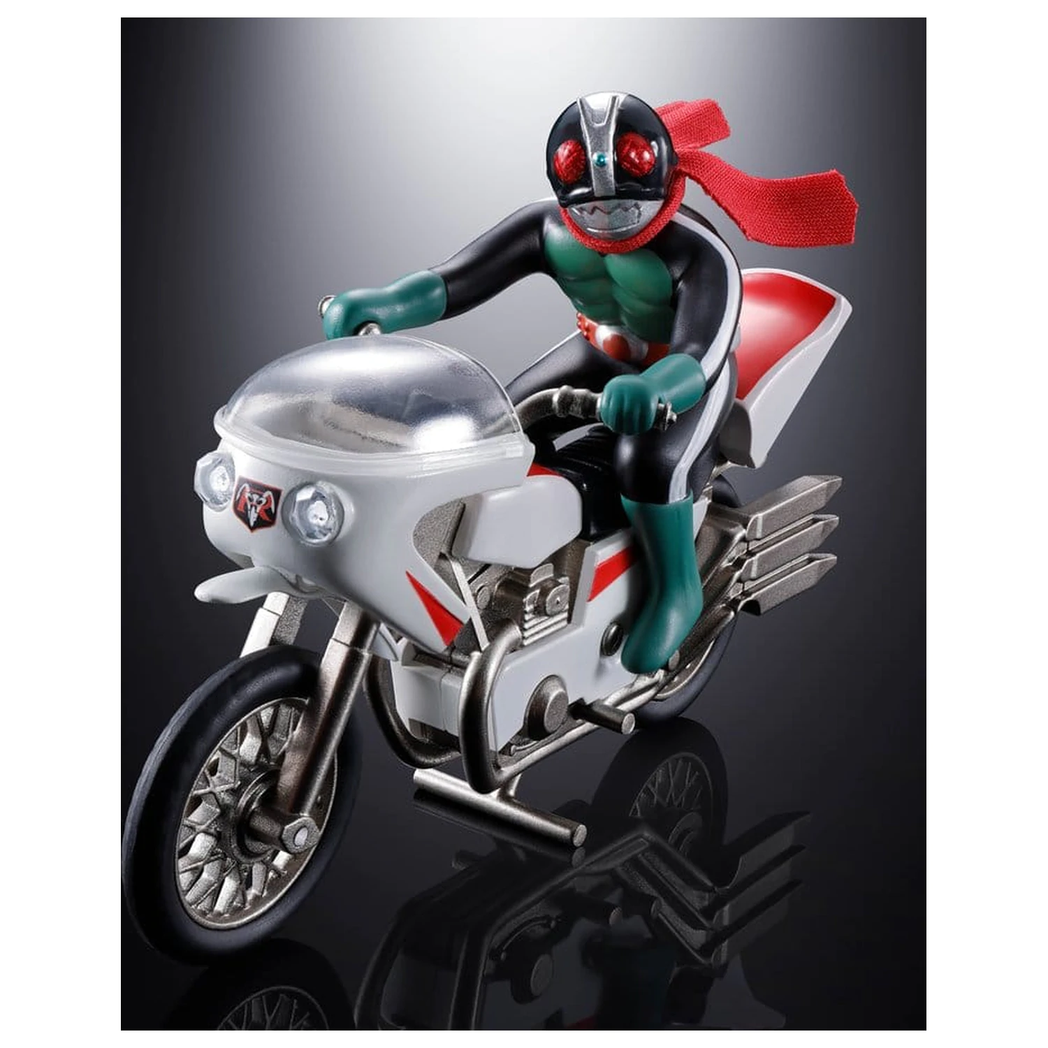 Kamen Rider Chogokin Diecast akcijska figura Cyclone (Masked Rider 2) 9 cm fotografija izdelka