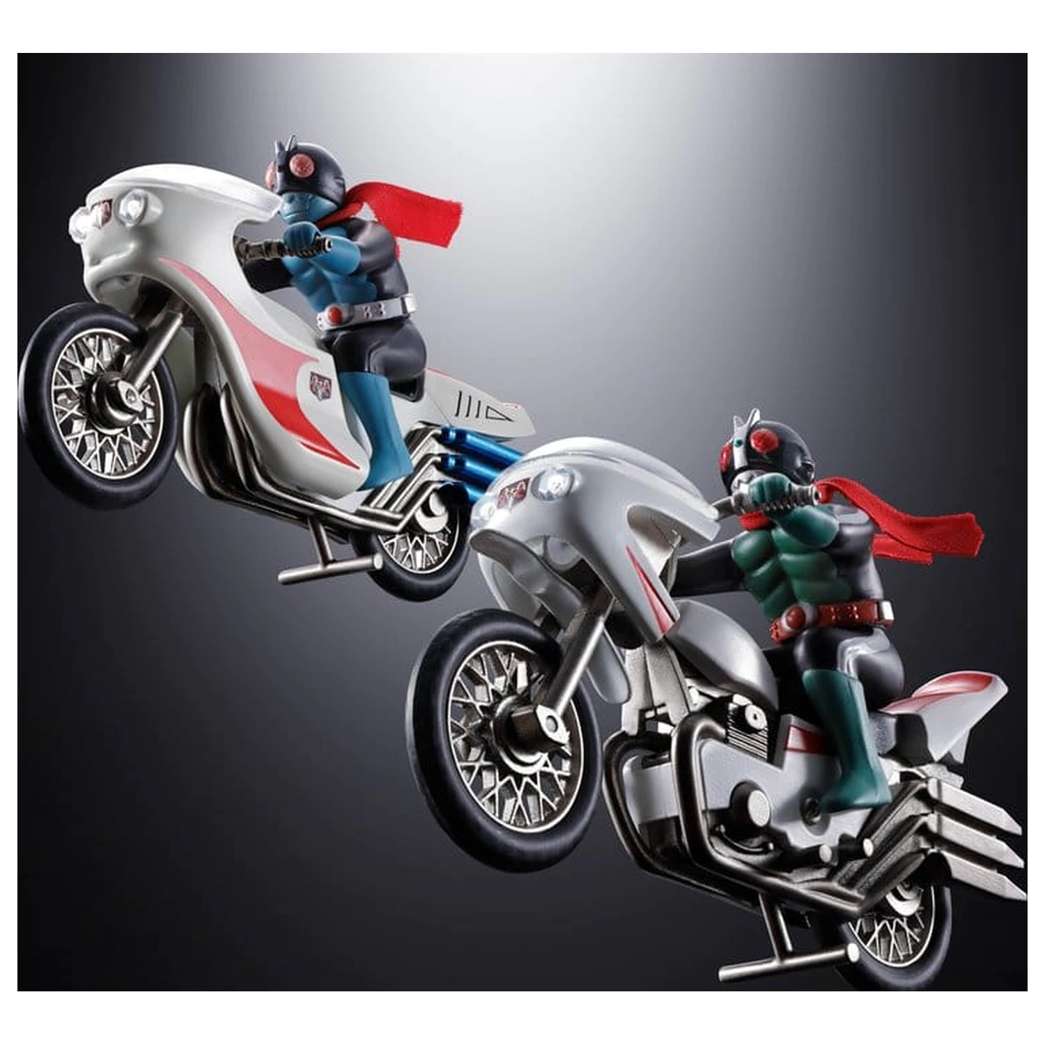 Kamen Rider Chogokin Diecast akcijska figura Cyclone (Masked Rider 2) 9 cm fotografija izdelka