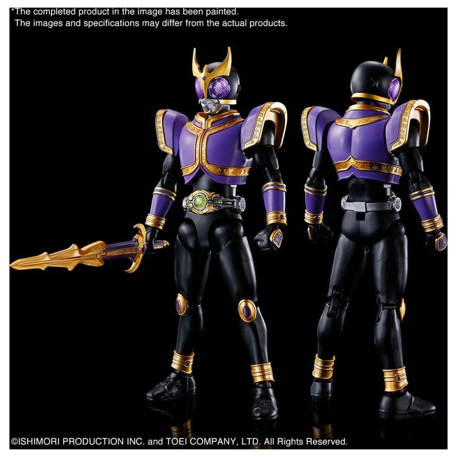 Kamen Rider Figura-Rise STD Masked Rider Kuuga Titan model komplet fotografija izdelka