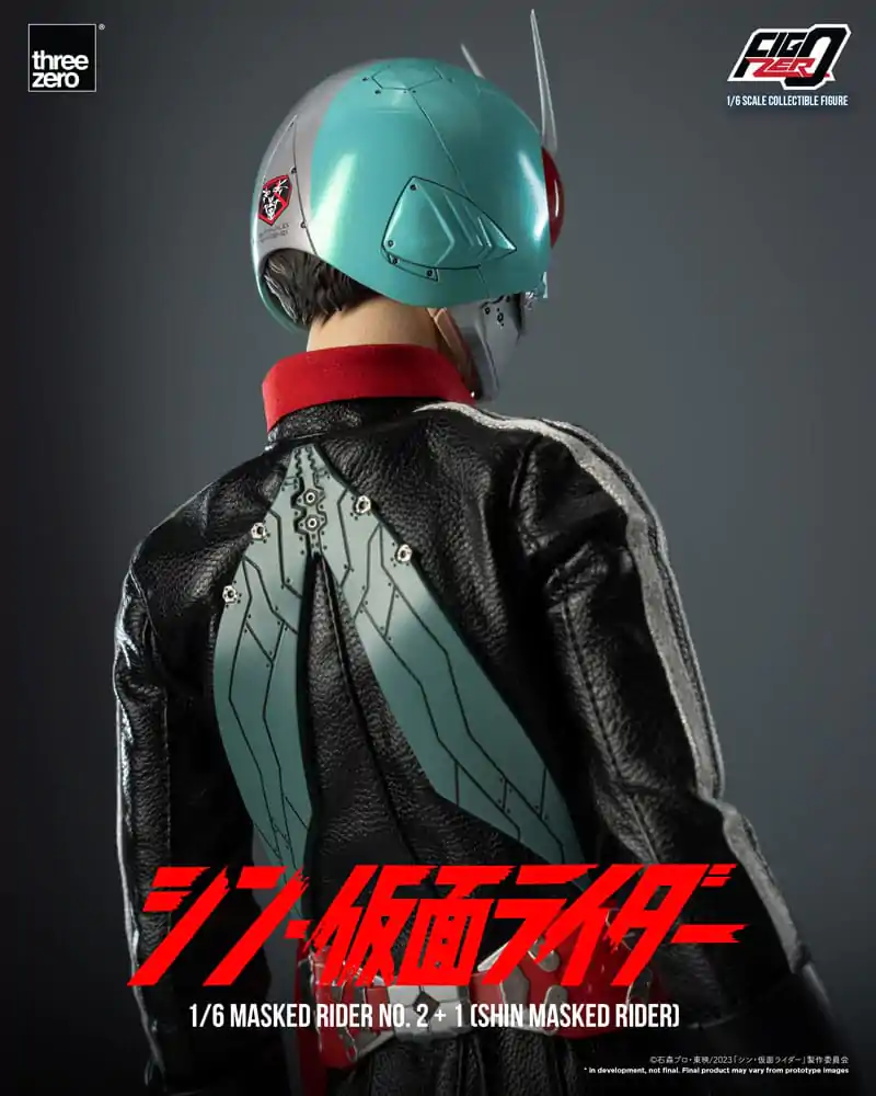 Kamen Rider FigZero akcijska figura 1/6 Masked Rider No.2+1 (Shin Masked Rider) 32 cm fotografija izdelka