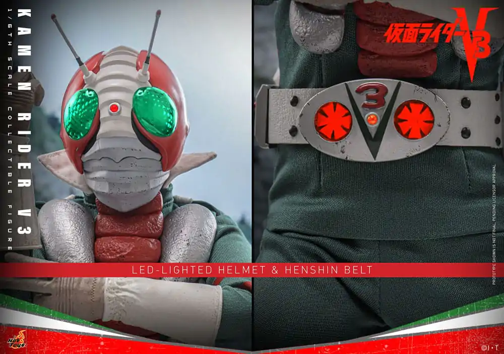 Kamen Rider V3 1/6 Kamen Rider V3 akcijska figura 30 cm fotografija izdelka