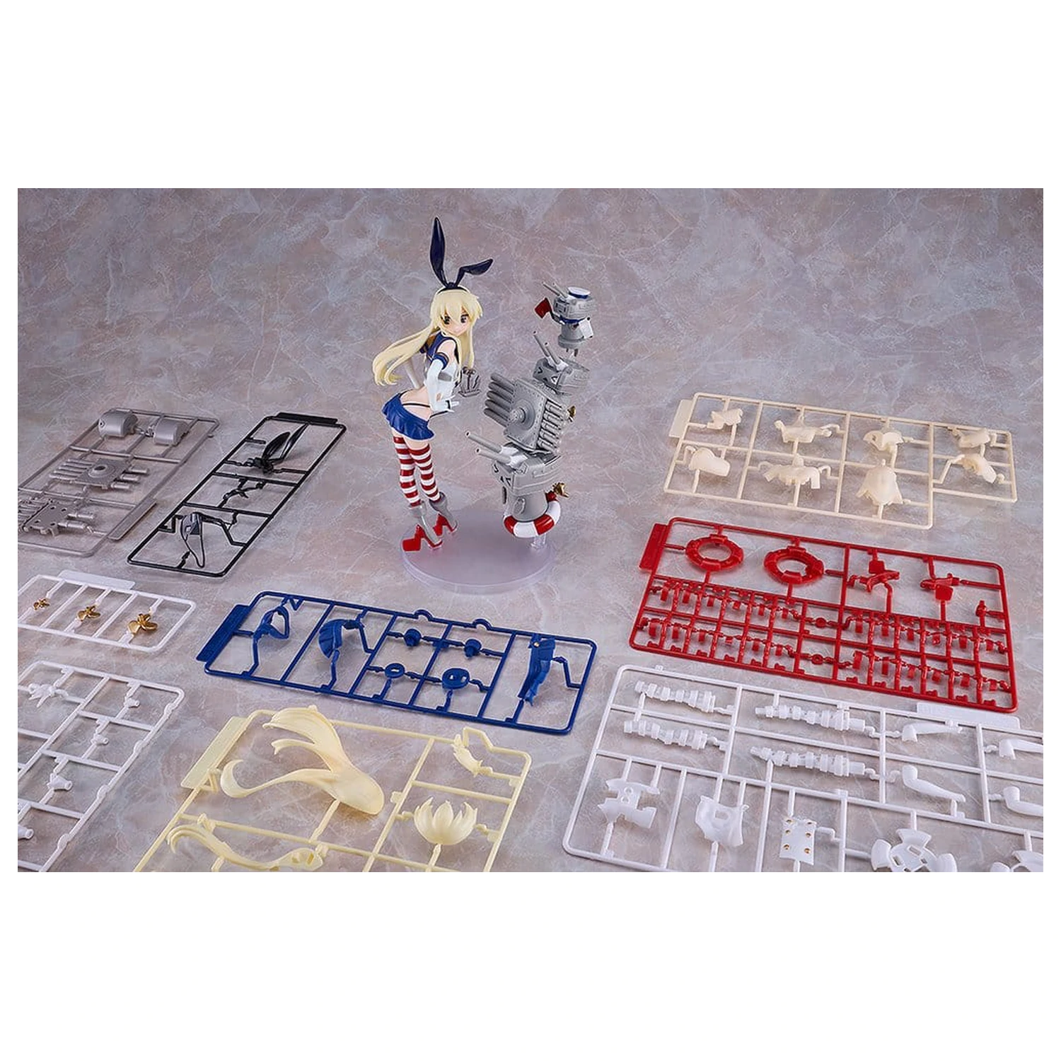 Kantai Collection -Kancolle- komplet plastičnega modela Reincarnation Shimakaze 25 cm fotografija izdelka