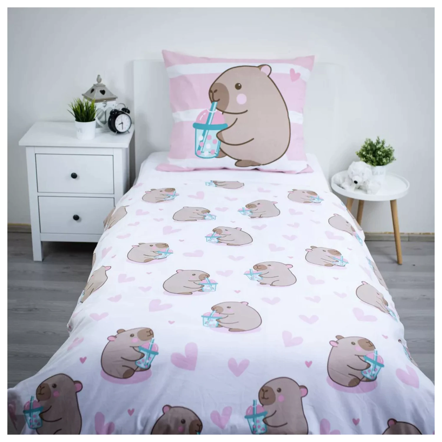 Capybara Bubble prevleka za odejo fotografija izdelka