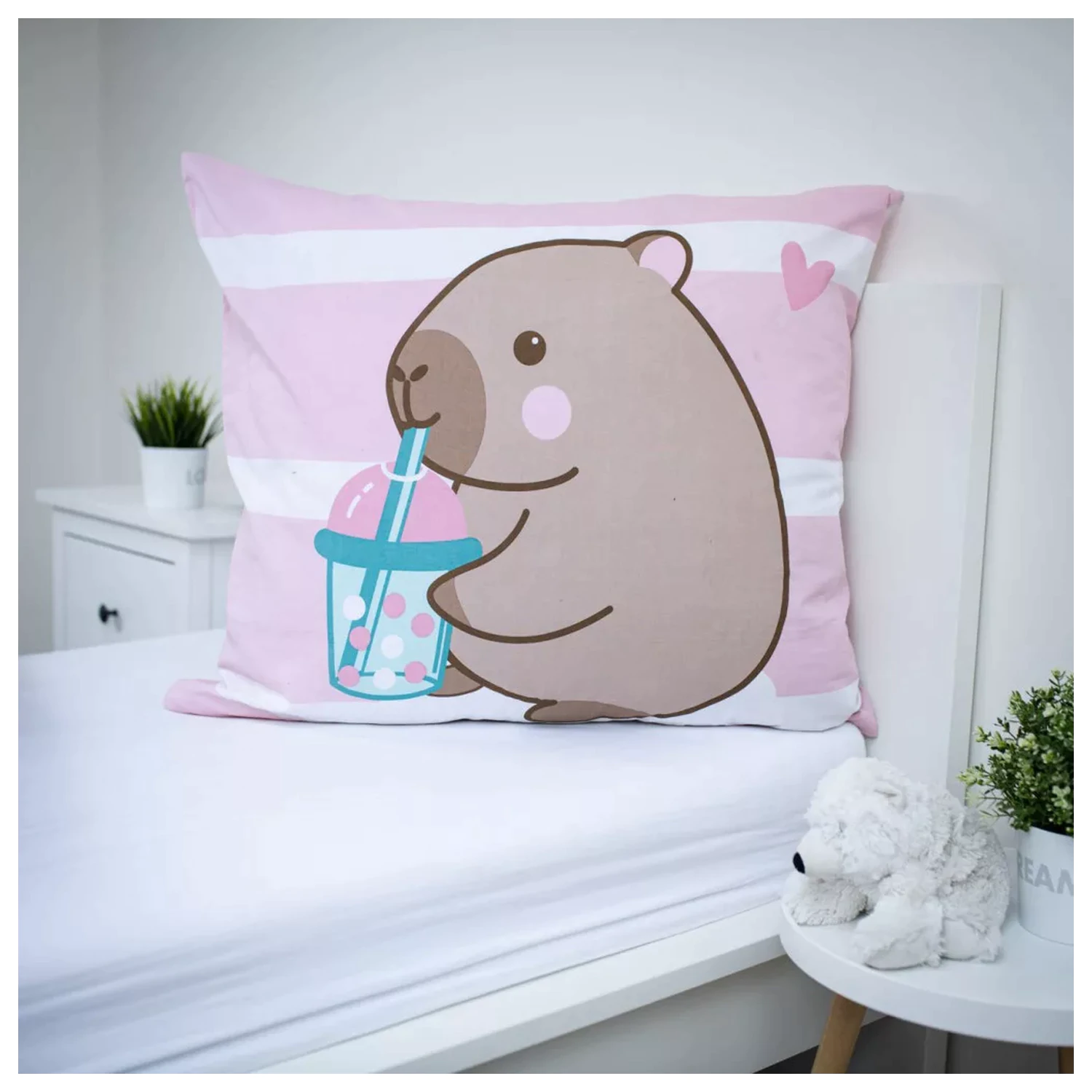 Capybara Bubble prevleka za odejo fotografija izdelka