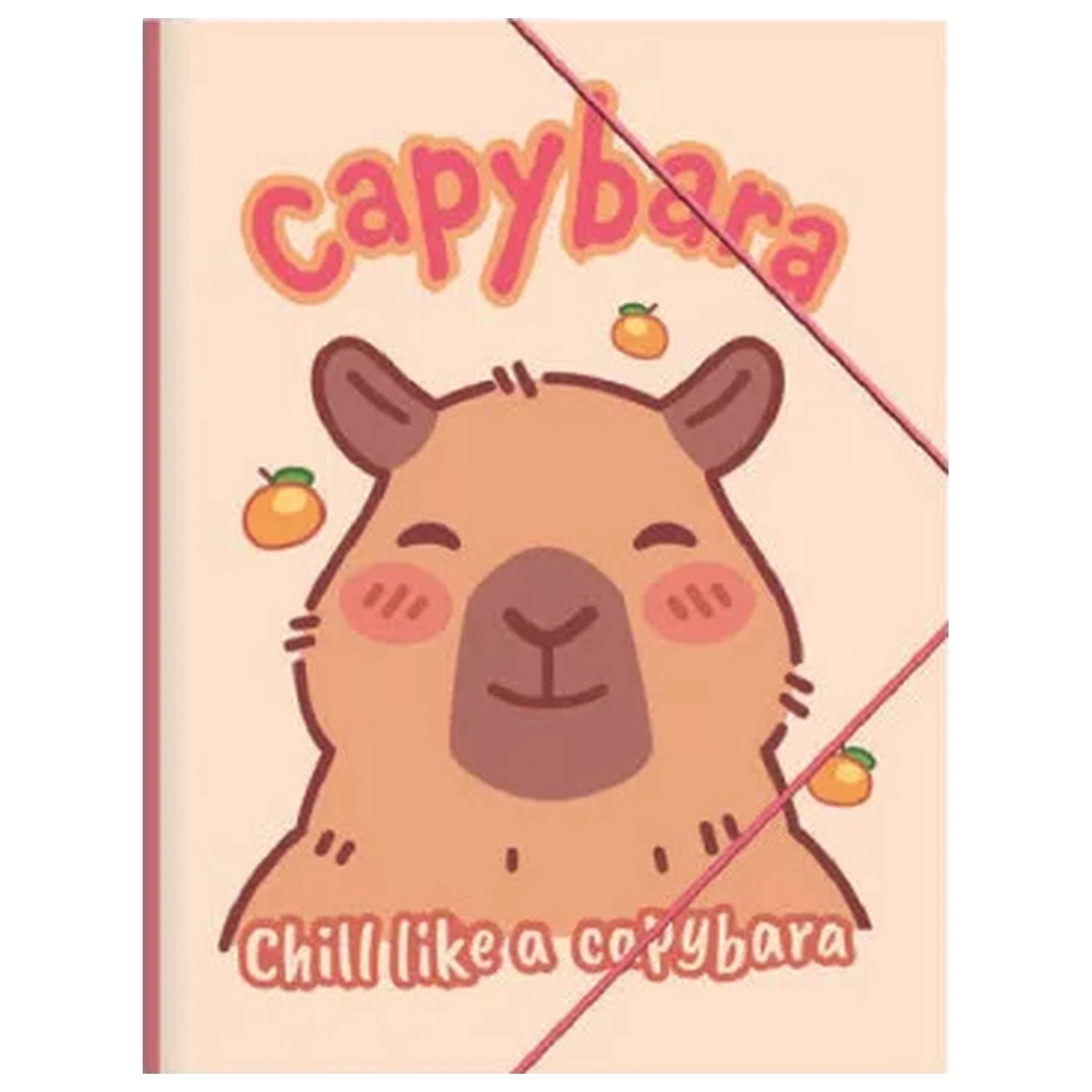 Capybara Srečno življenje A/4 Elastična mapa fotografija izdelka