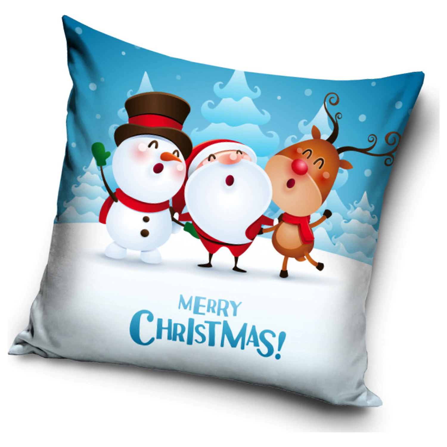 Božična pojoča prevleka za blazino fotografija izdelka