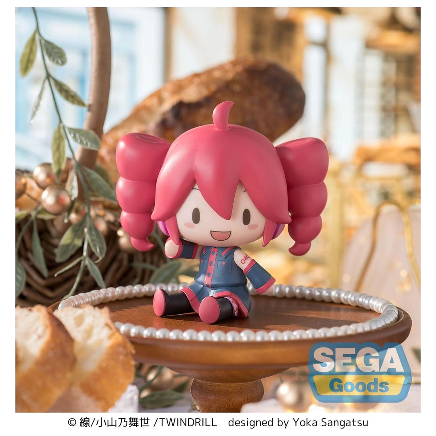 Kasane Teto fuwa petit mini figura Kasane Teto 8 cm fotografija izdelka