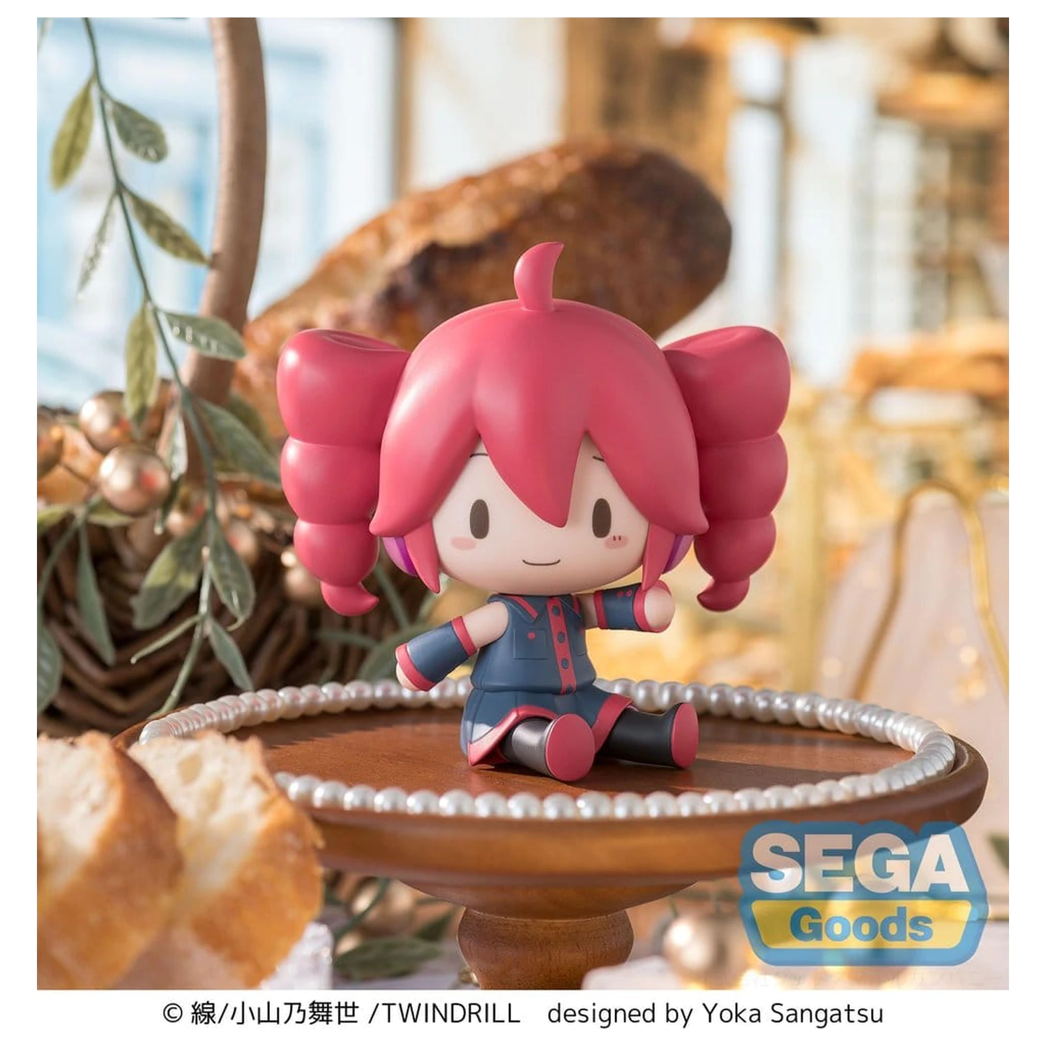 Kasane Teto fuwa petit mini figura Kasane Teto 8 cm fotografija izdelka