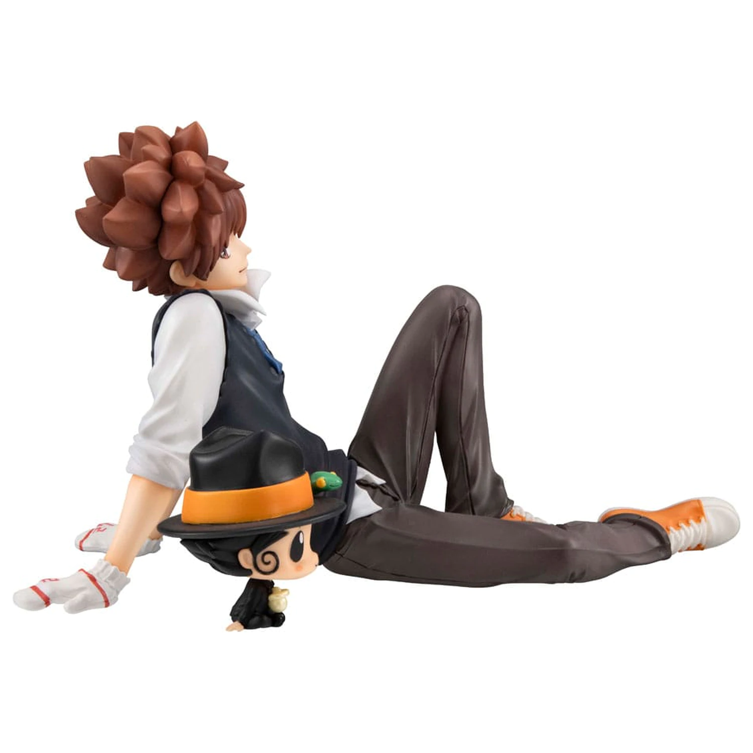 Katekyo Hitman Reborn! G.E.M. Series PVC kip Tsuna & Reborn Palm Size 9 cm fotografija izdelka