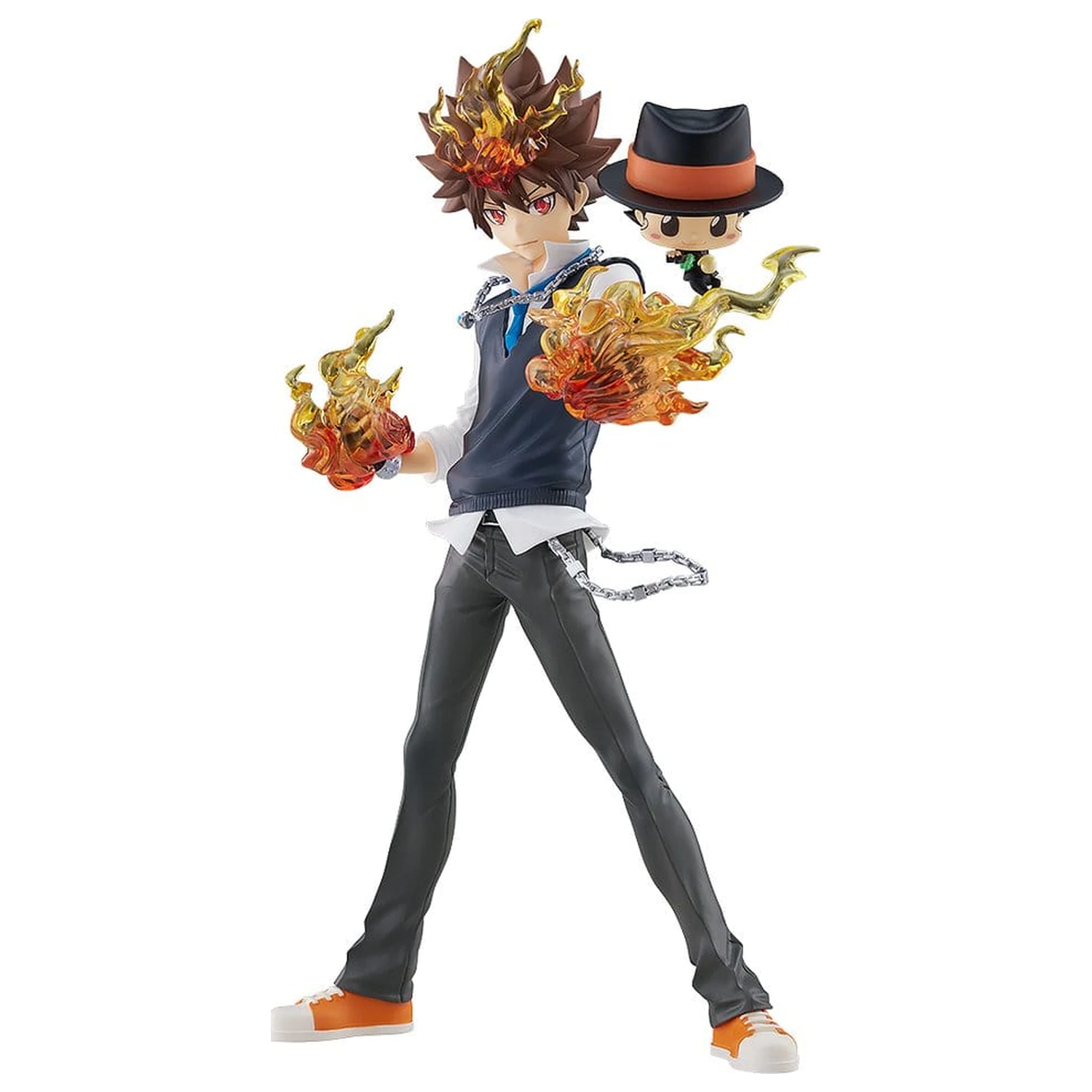 Katekyo Hitman Reborn Pop Up Parade SP PVC figure, 2-paket Tsunayoshi Sawada & Reborn 24 cm fotografija izdelka