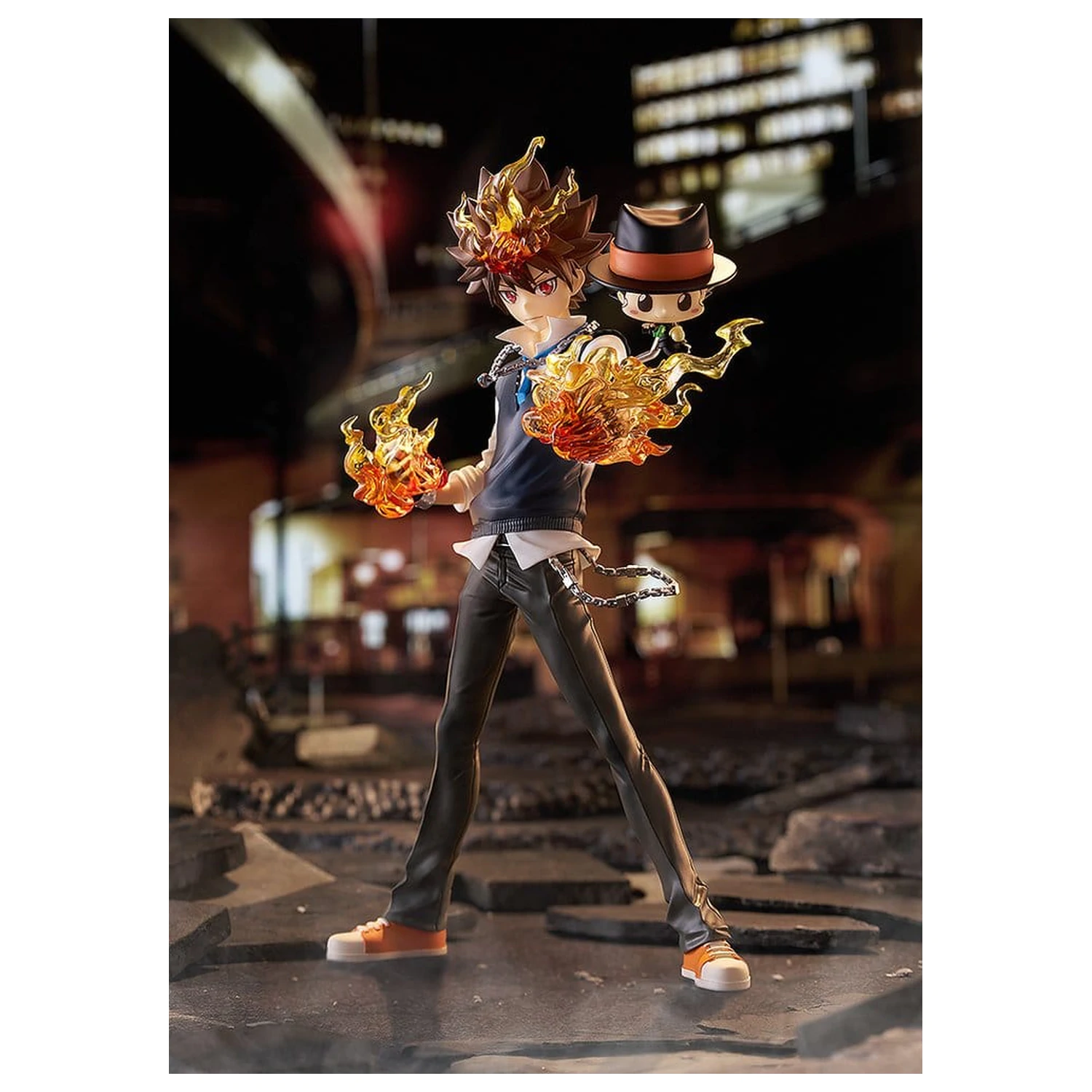 Katekyo Hitman Reborn Pop Up Parade SP PVC figure, 2-paket Tsunayoshi Sawada & Reborn 24 cm fotografija izdelka