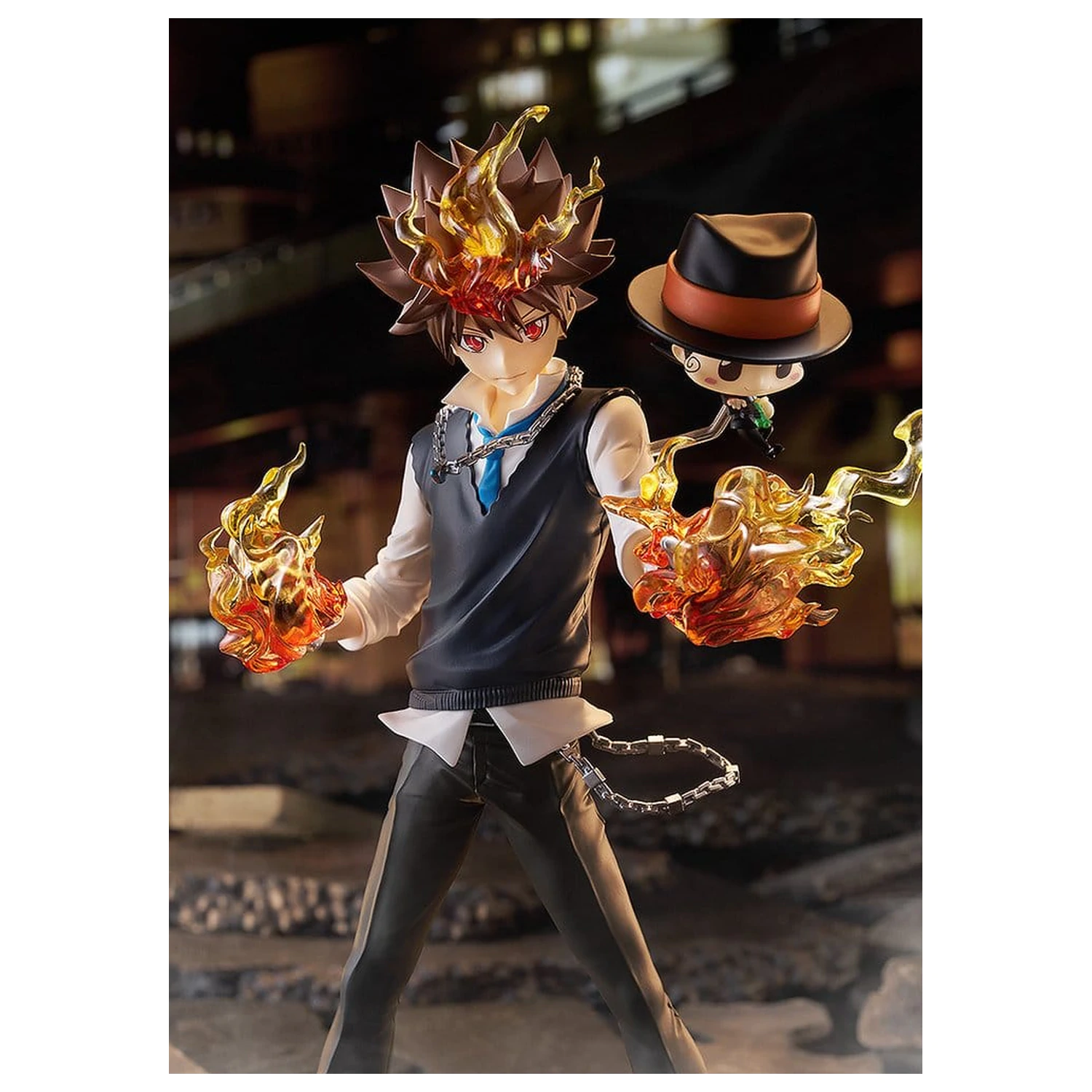 Katekyo Hitman Reborn Pop Up Parade SP PVC figure, 2-paket Tsunayoshi Sawada & Reborn 24 cm fotografija izdelka