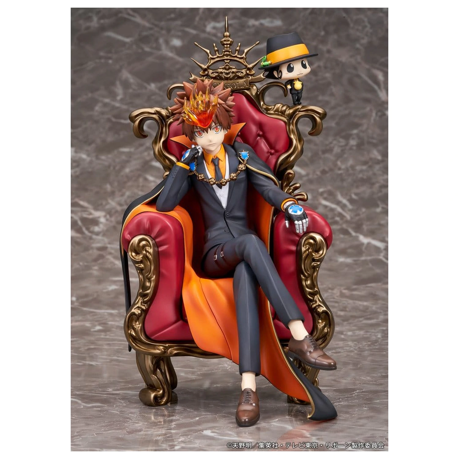 Katekyo Hitman Reborn PVC figura Tsunayoshi Sawada & Reborn 21 cm fotografija izdelka