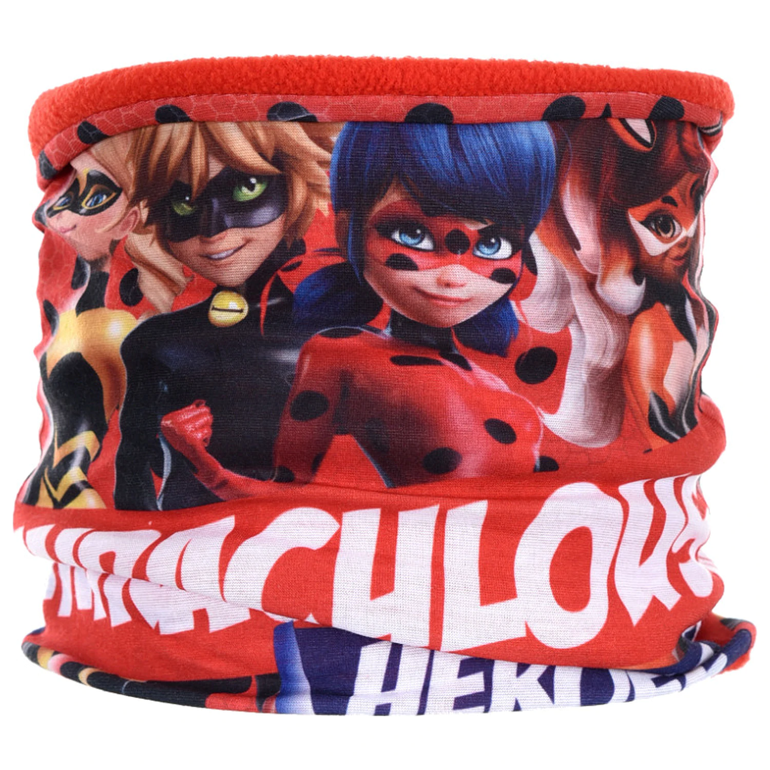 Miraculous: Tales of Ladybug & Cat Noir Heroez Red otroški šal, snood fotografija izdelka