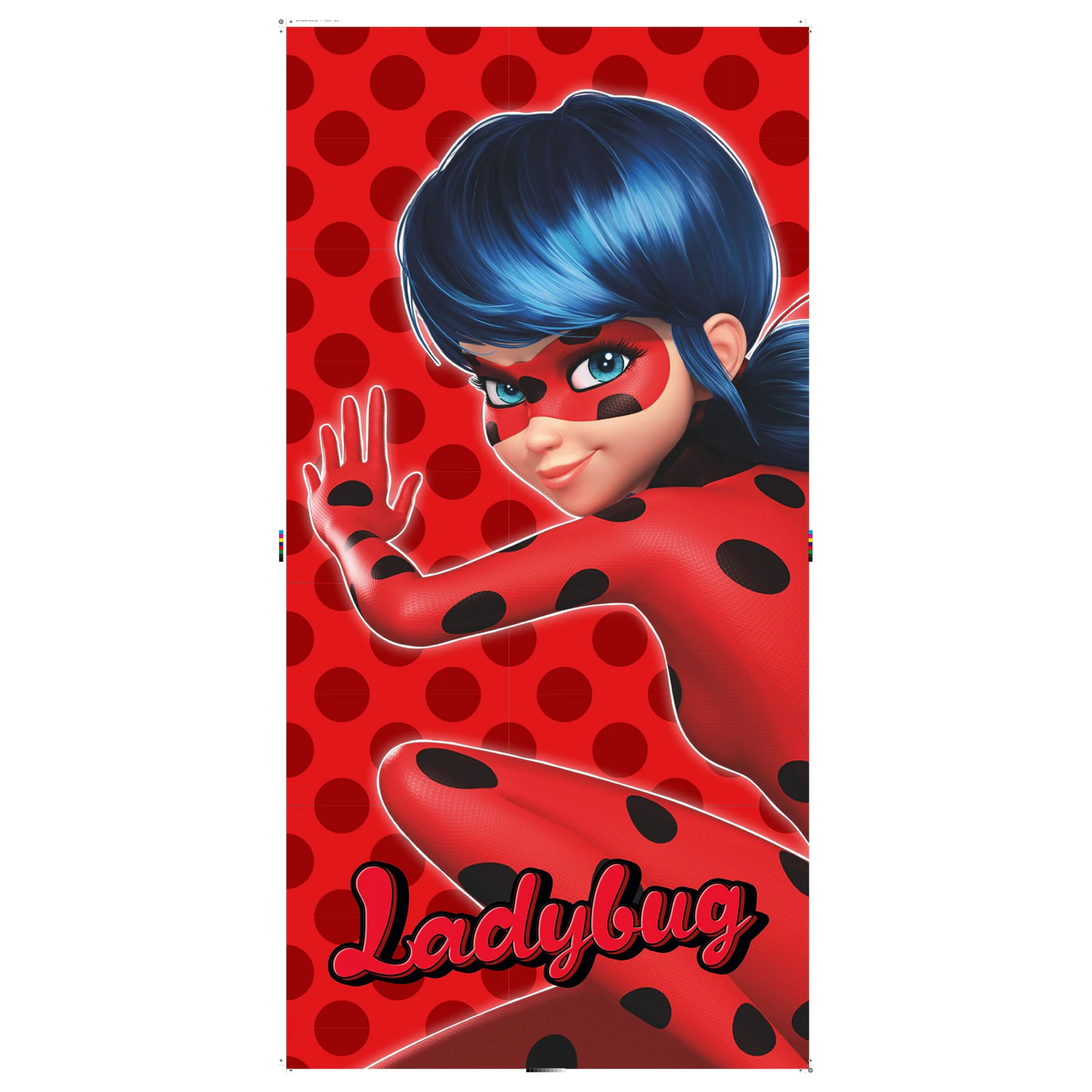 Miraculous Ladybug and Cat Noir Adventures brisača Red Dots fotografija izdelka