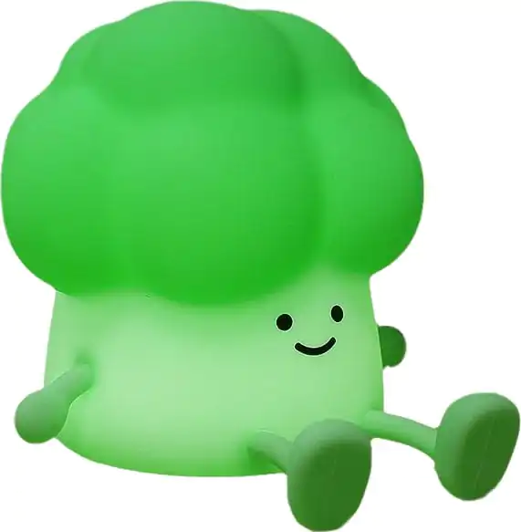 Kawaii 3D Nočna Lučka Brokoli fotografija izdelka