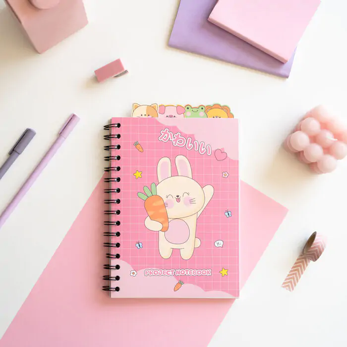 Kawaii A5 zvezek fotografija izdelka