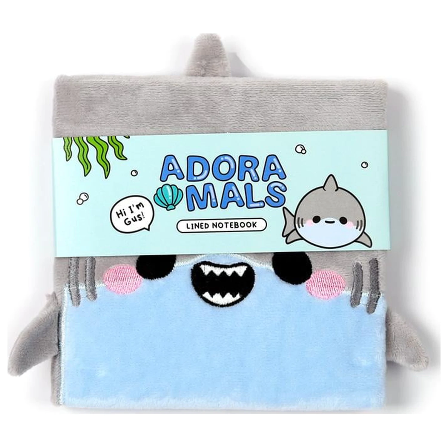 Kawaii Adoramals Shark Premium Puhasti zvezek fotografija izdelka