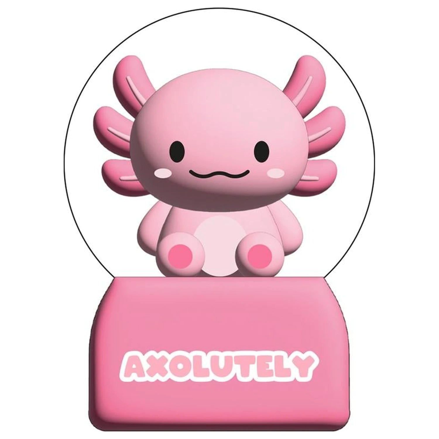 KAWAII Axolotly Snežne Krogle fotografija izdelka