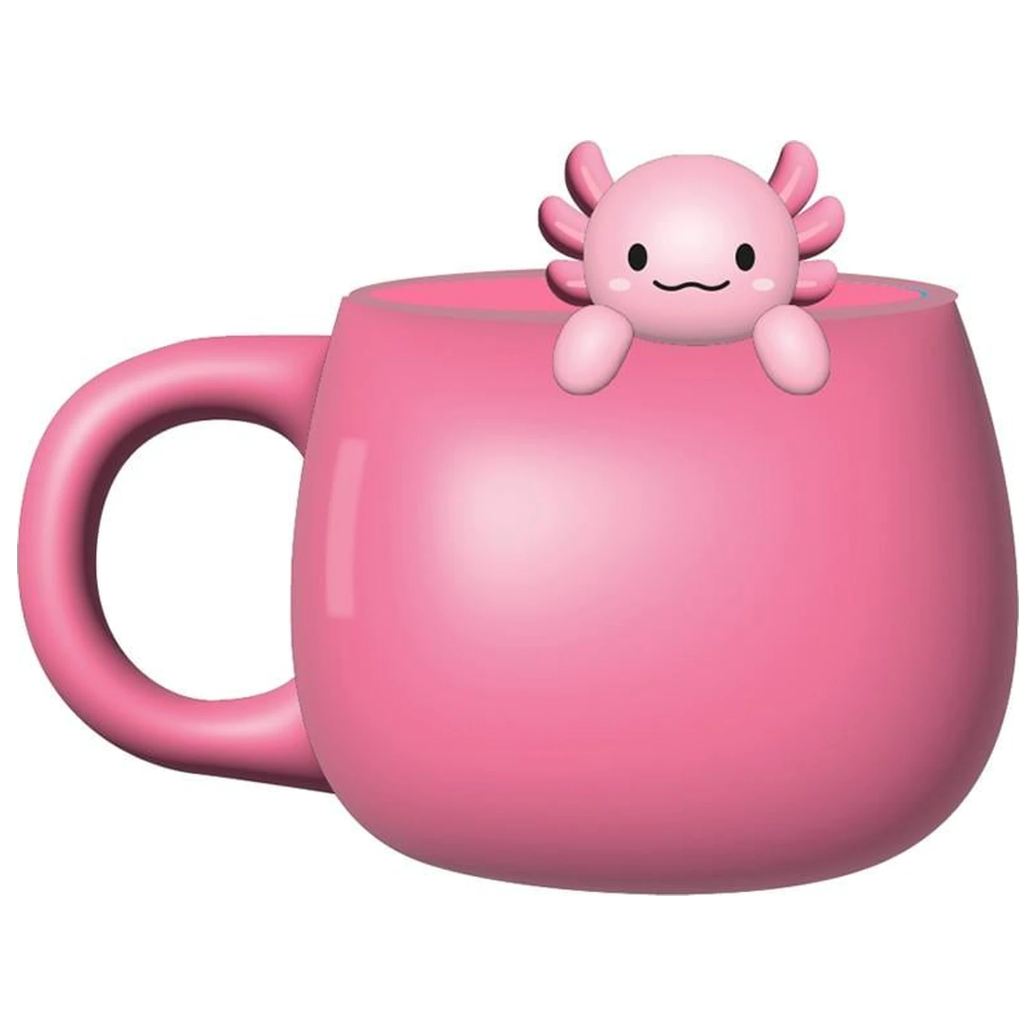 KAWAII Axolotly Keramični Vrč fotografija izdelka