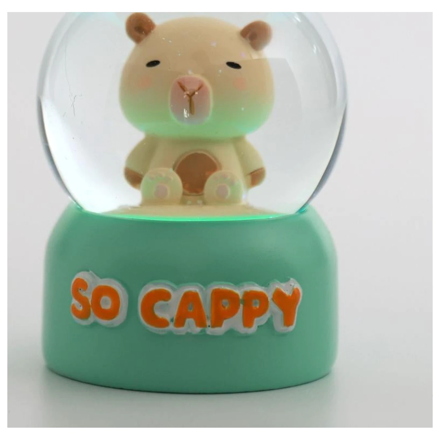 KAWAII Capybara snežne krogle fotografija izdelka