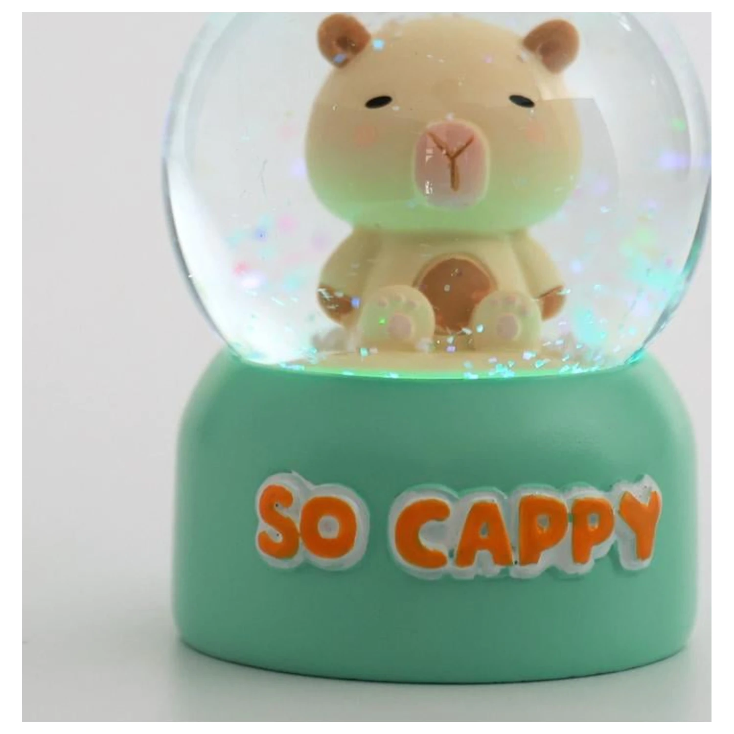 KAWAII Capybara snežne krogle fotografija izdelka
