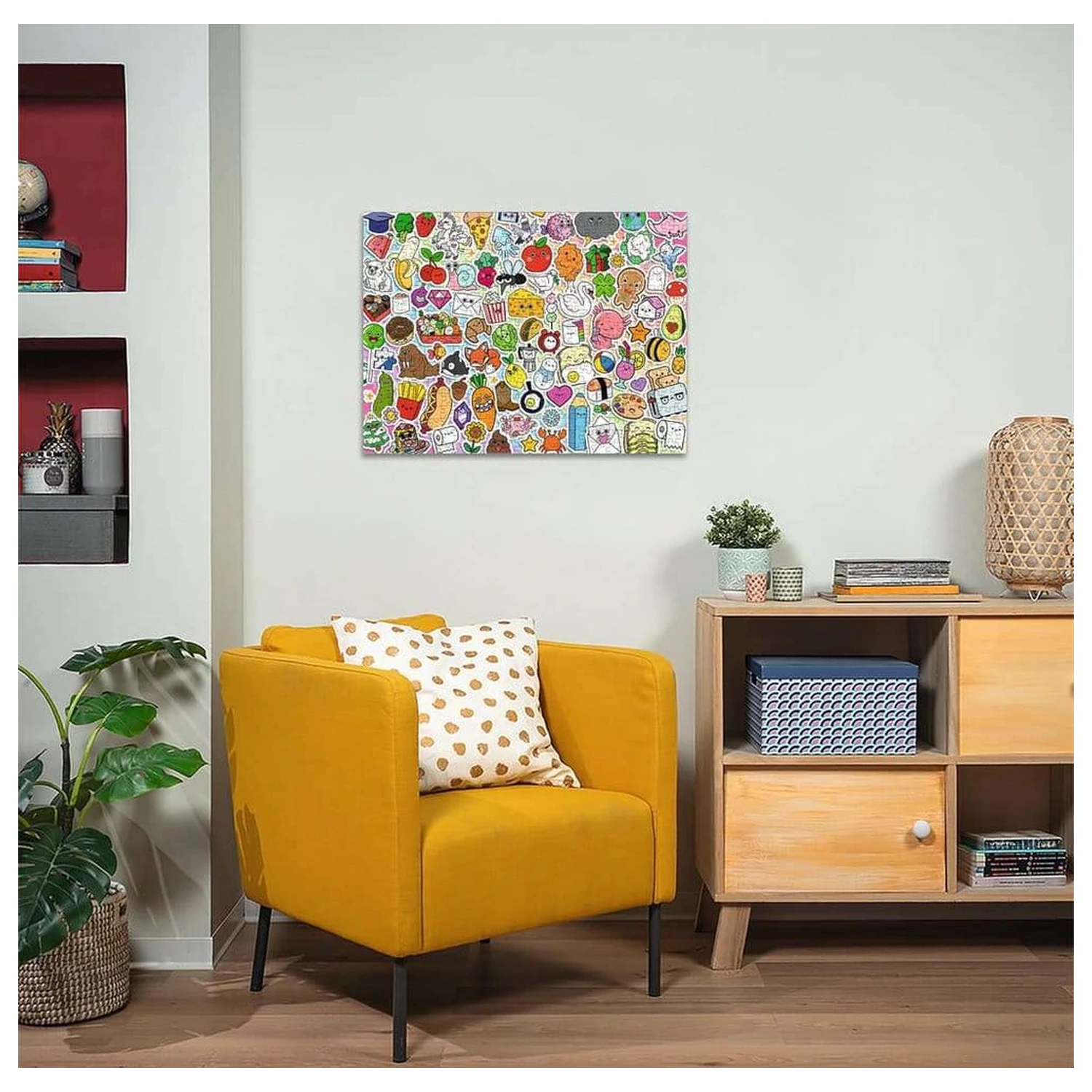 Kawaii Sestavljanka Cute Kawaii Chaos (500 Kosov) fotografija izdelka