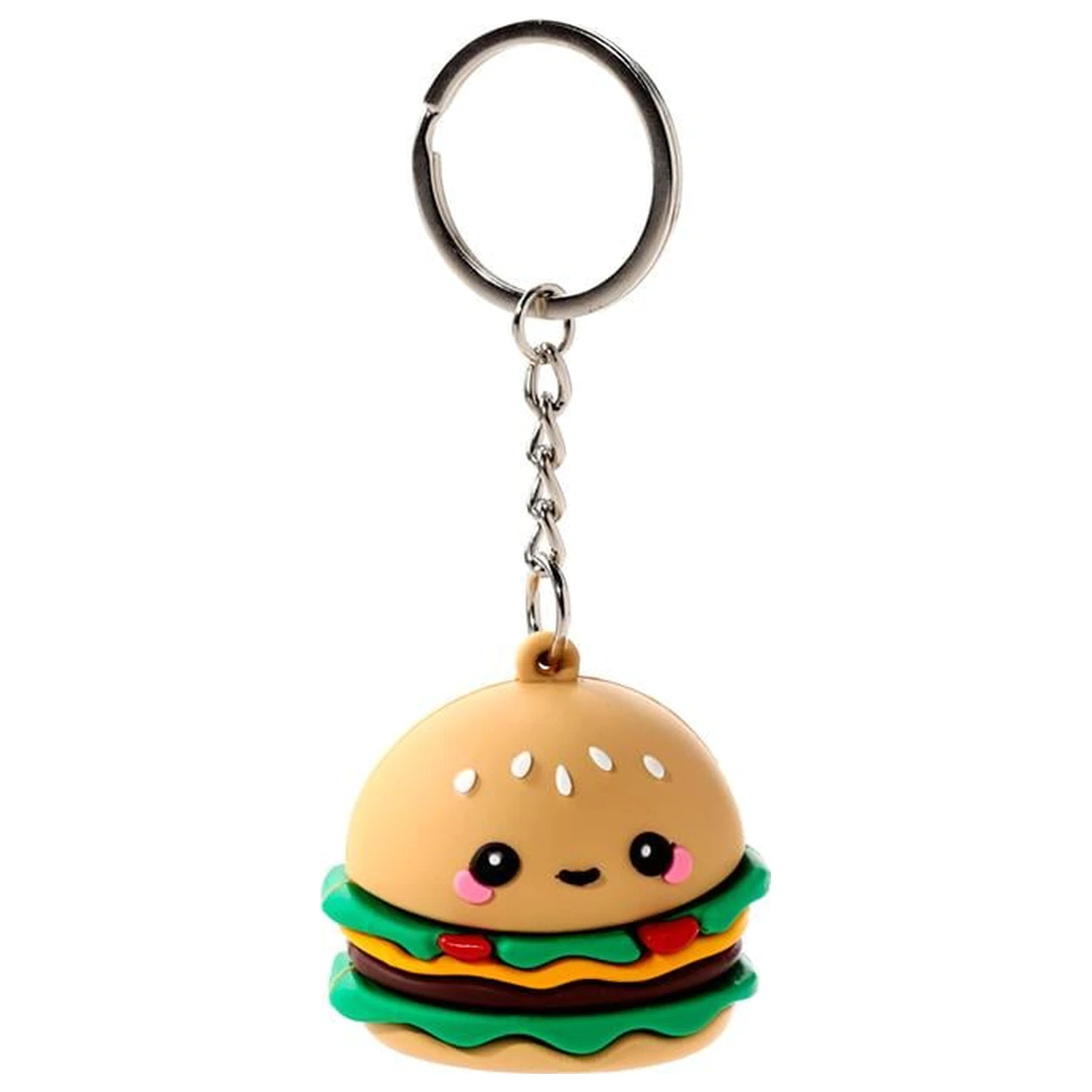 KAWAII Hammy the Burger PVC 3D obesek za ključe fotografija izdelka