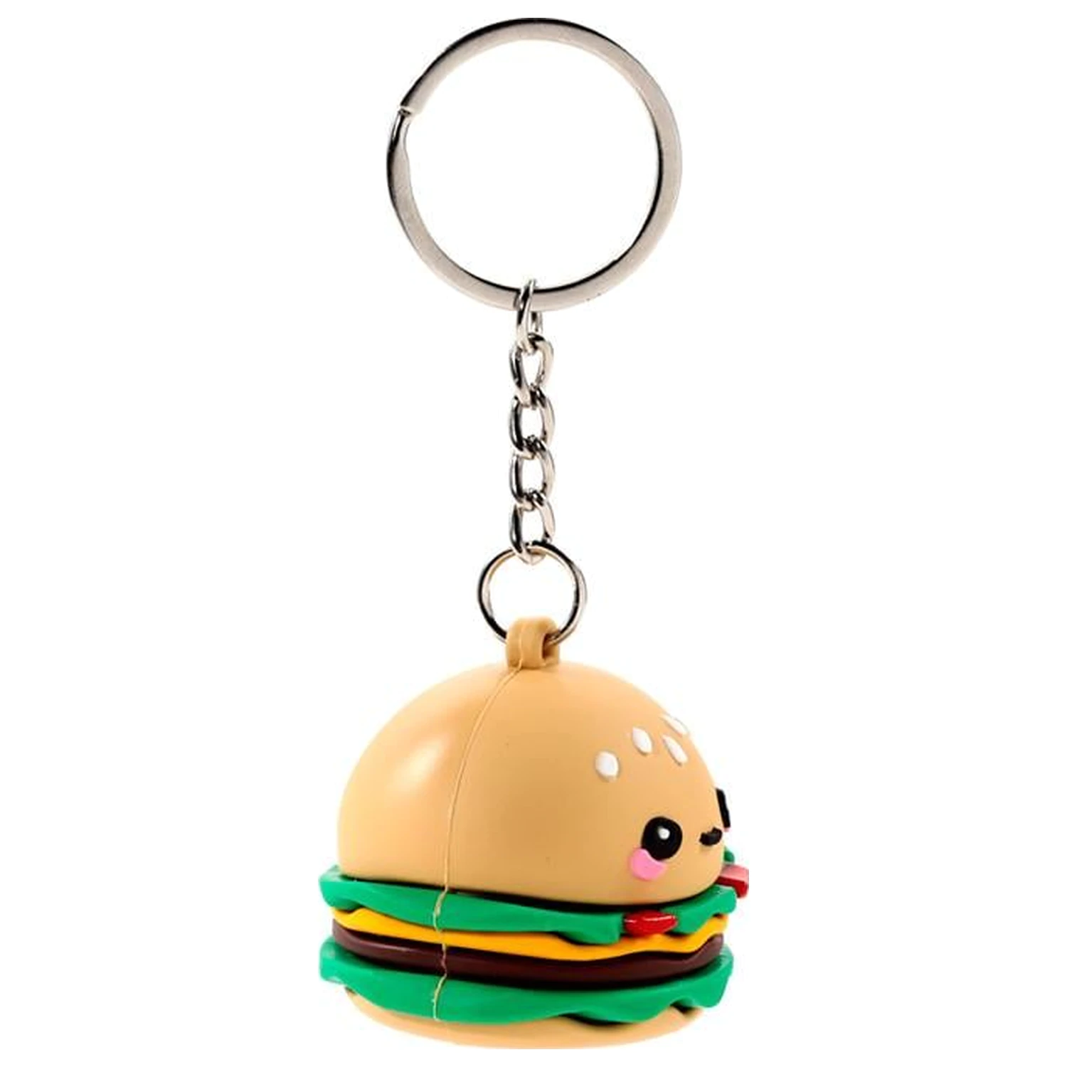KAWAII Hammy the Burger PVC 3D obesek za ključe fotografija izdelka