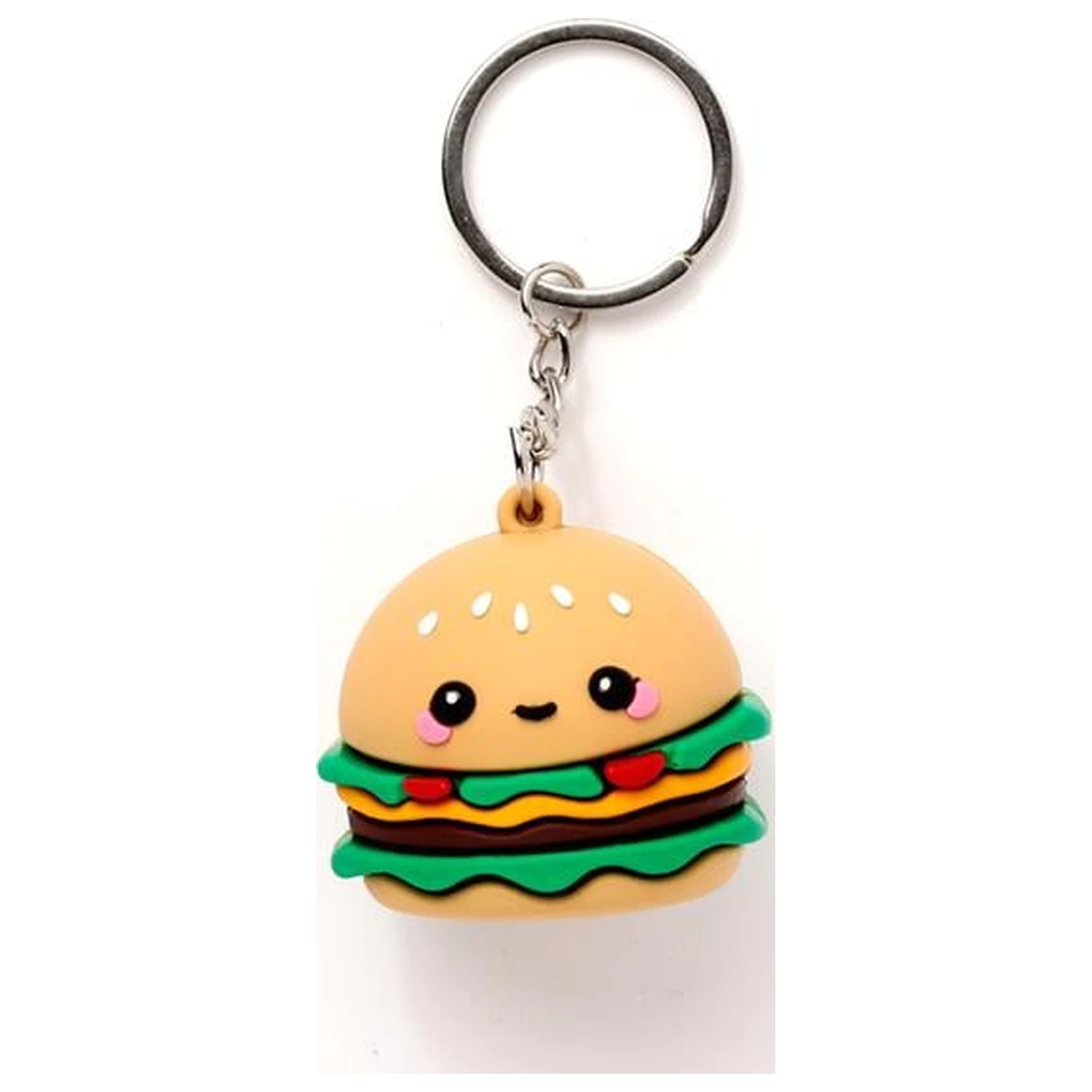 KAWAII Hammy the Burger PVC 3D obesek za ključe fotografija izdelka
