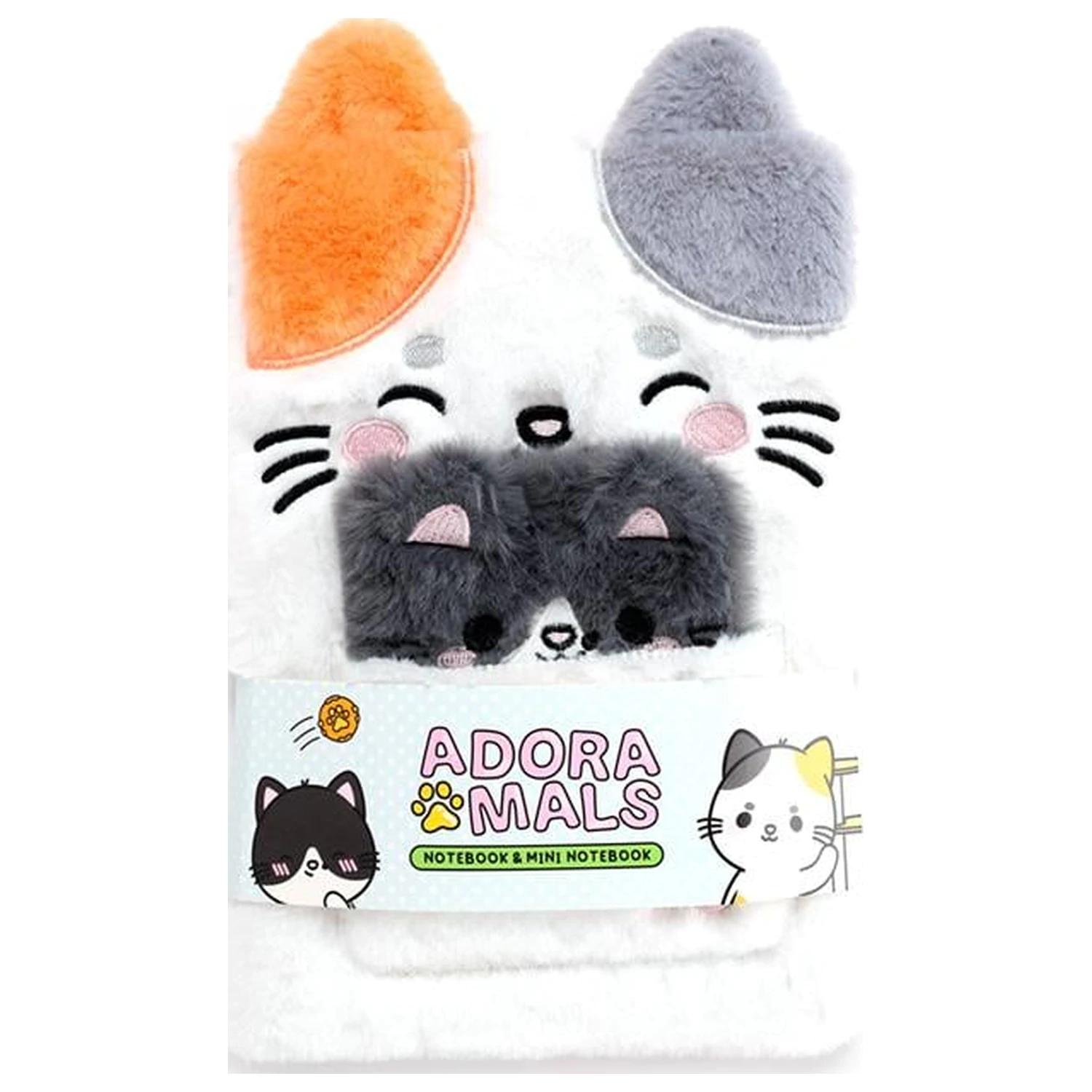 KAWAII Lola the Cat Premium puhast zvezek + 1 Mini fotografija izdelka