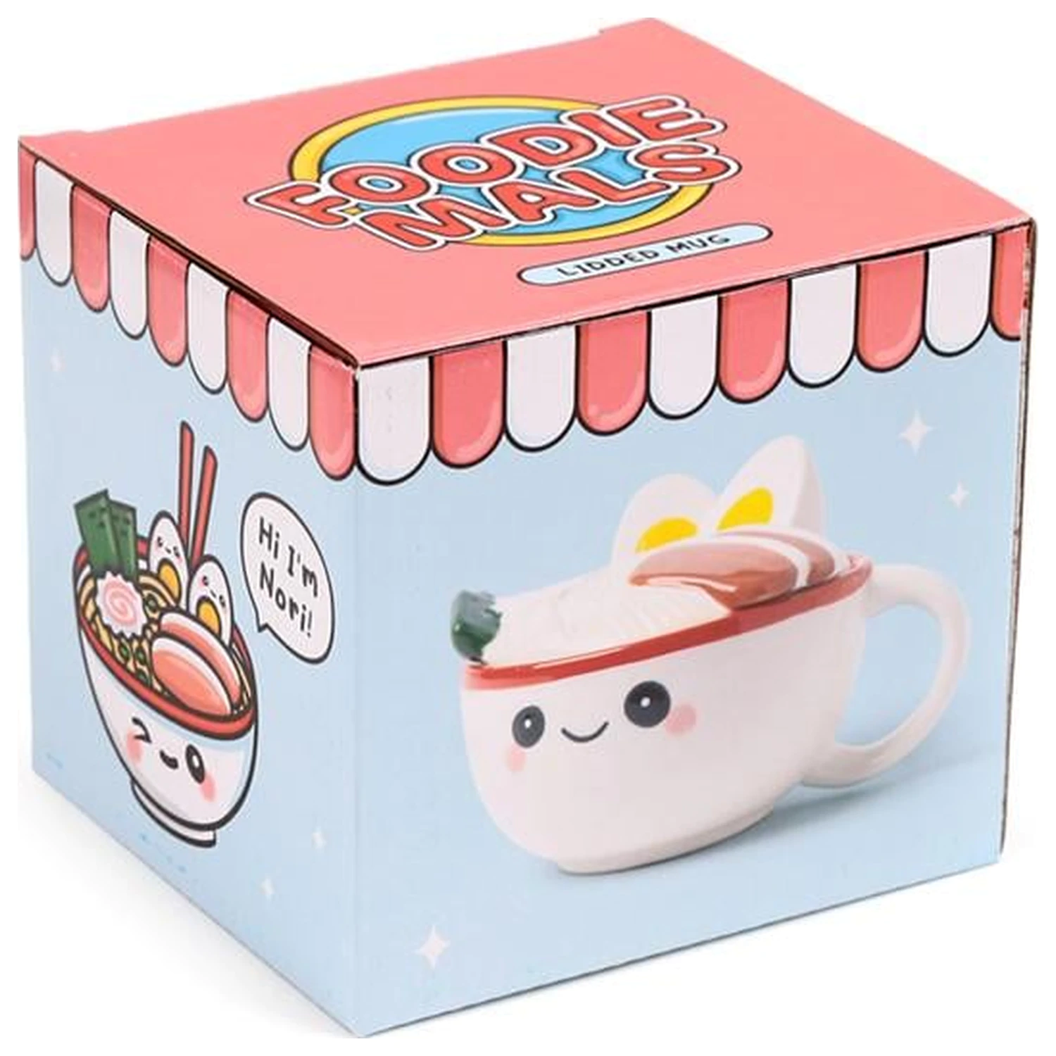 KAWAII Nori the Ramen Vrč 250ml + 3D Pokrov fotografija izdelka