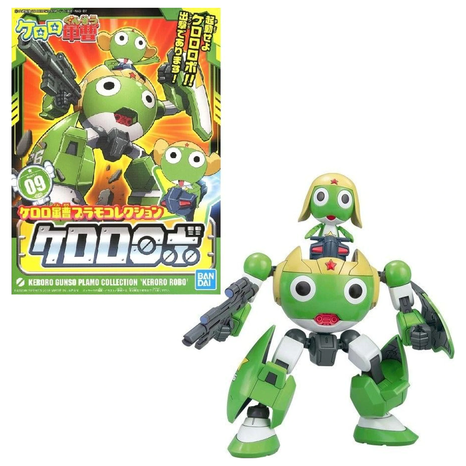 KERORO Keroro Robo komplet modelov fotografija izdelka