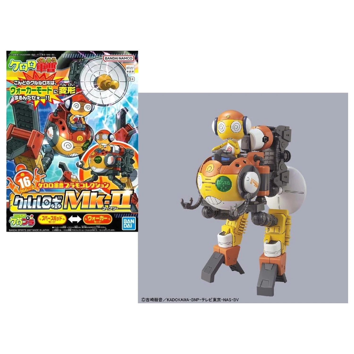 KERORO Kululu Robo MK2 komplet modelov fotografija izdelka
