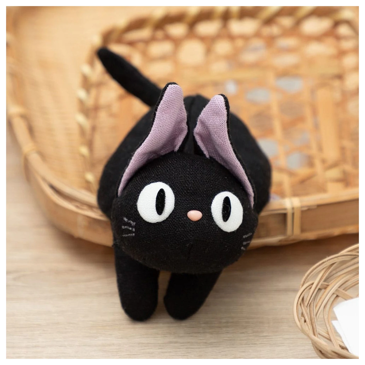 Kiki's Delivery Service japonski stil Beanbag plišasta figura Jiji fotografija izdelka