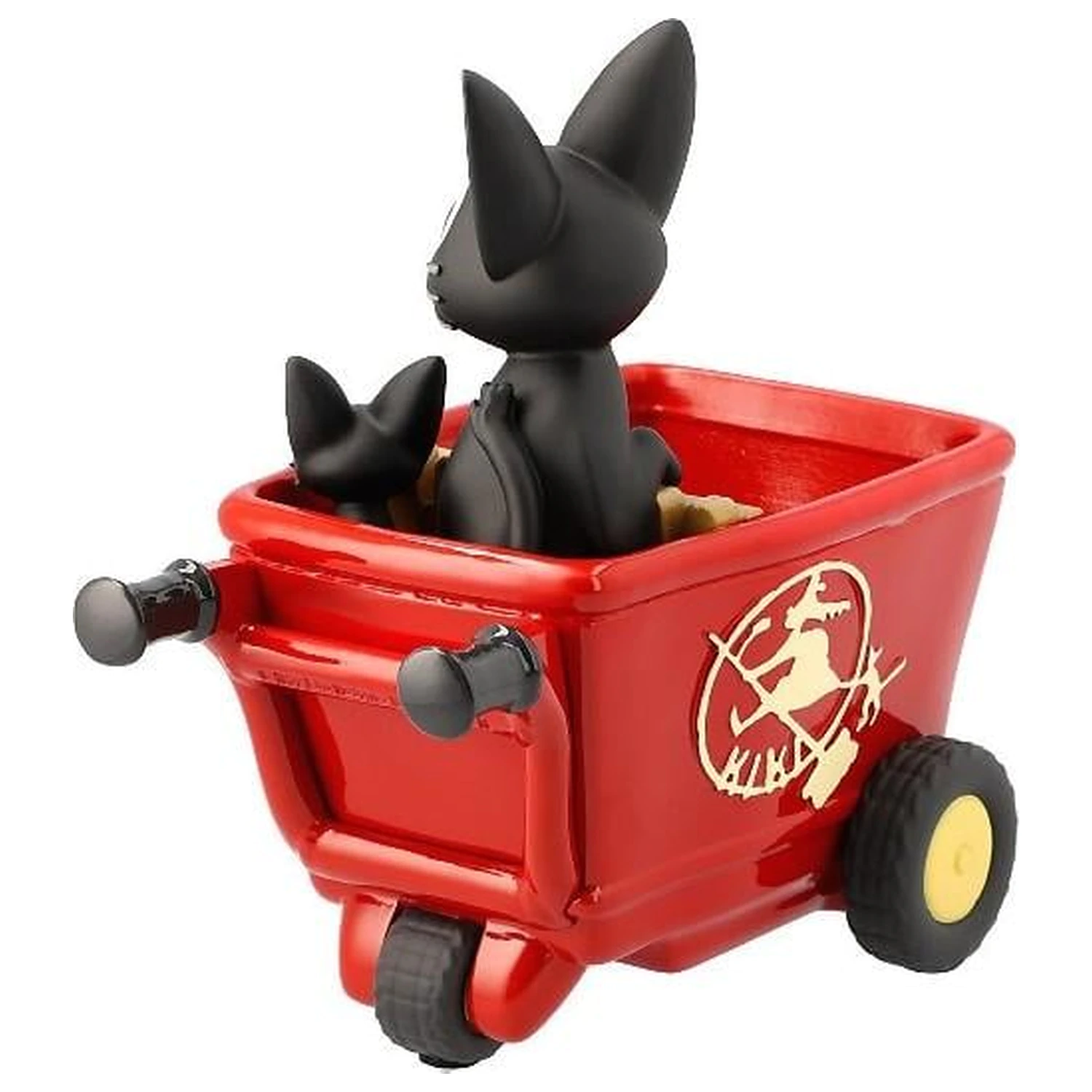 Kiki's Delivery Service Jiji rdeči voziček okrasni lonec okvir fotografija izdelka