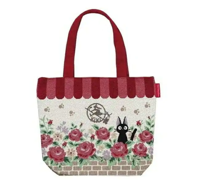 Kiki's Delivery Service Tote Bag Jiji Roses – nakupovalna torba fotografija izdelka