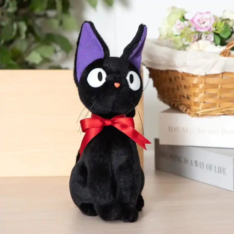 Kiki's Delivery Service Plišasta Figura Jiji Sitting M 32 cm fotografija izdelka