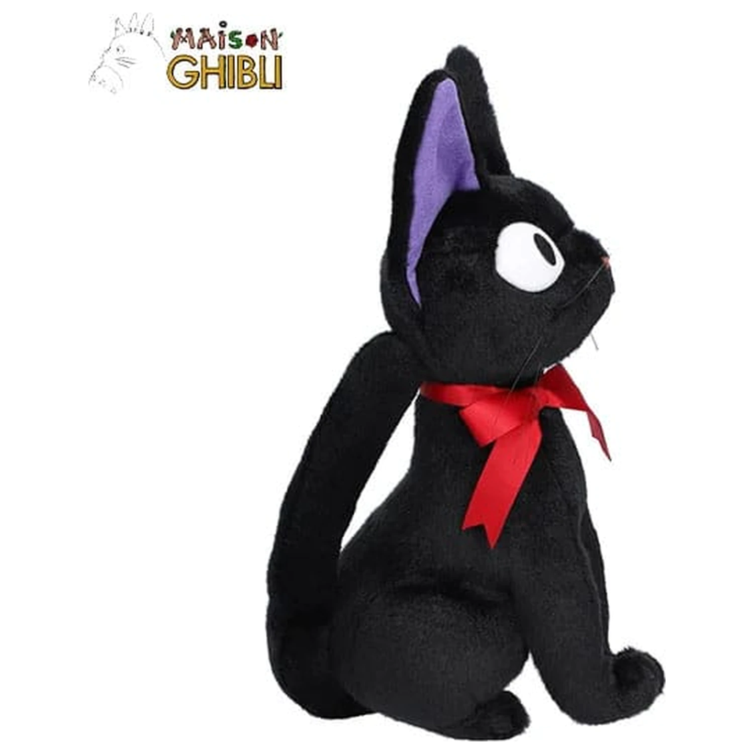 Kiki's Delivery Service Plišasta Figura Jiji Sitting M 32 cm fotografija izdelka