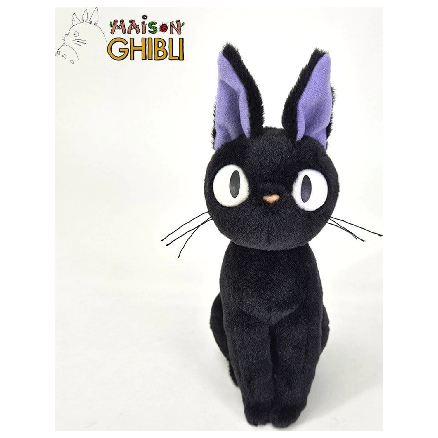 Kiki's Delivery Service Komorebi plišasta figura Jiji 21 cm fotografija izdelka