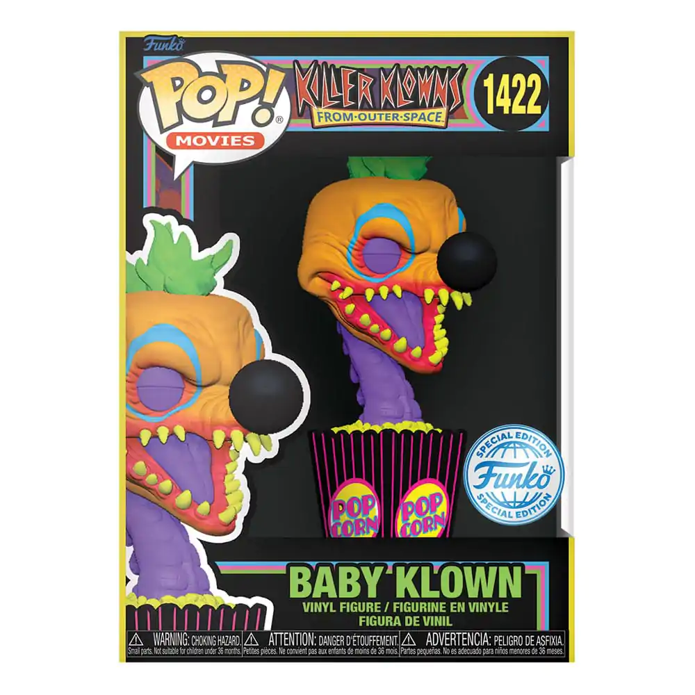 Killer Klowns from Outer Space Funko POP! Movies Vinil Figura Baby Klown(BLKLT) Exclusive Edition 9 cm fotografija izdelka