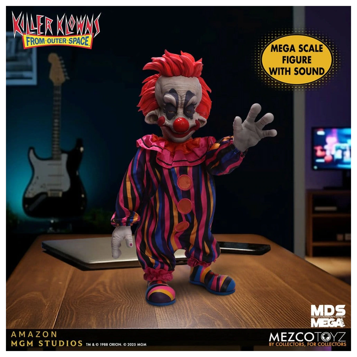 Killer Klowns from Outer Space MDS Mega Scale lutka Rudy 38 cm fotografija izdelka