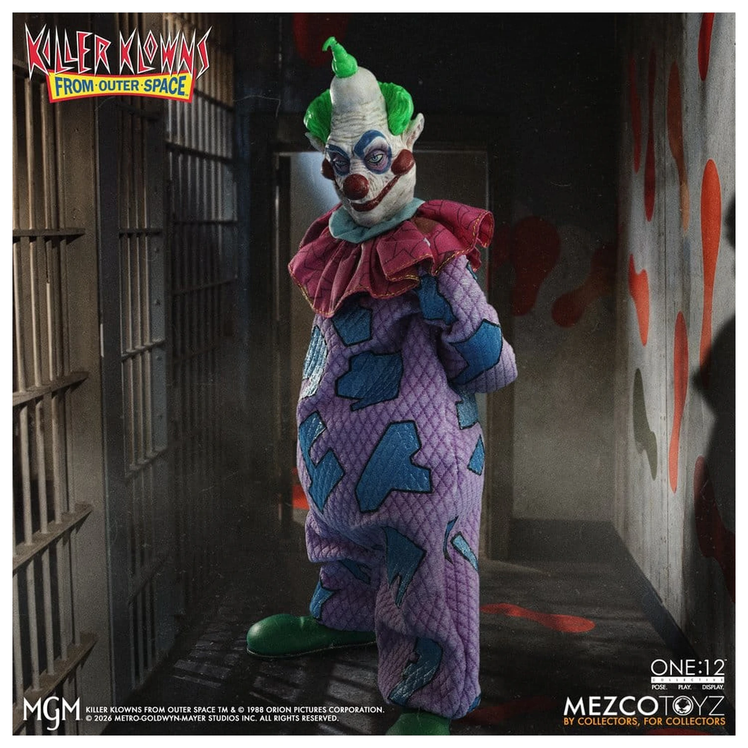 Killer Klowns From Outer Space One:12 Collective akcijska figura 1/12 Jumbo 17 cm fotografija izdelka