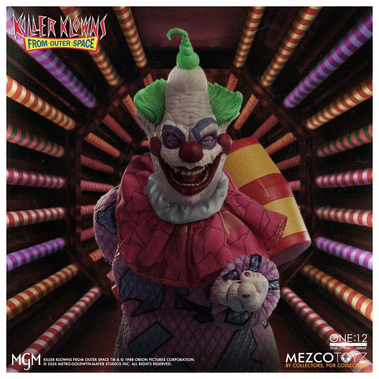 Killer Klowns From Outer Space One:12 Collective akcijska figura 1/12 Jumbo 17 cm fotografija izdelka