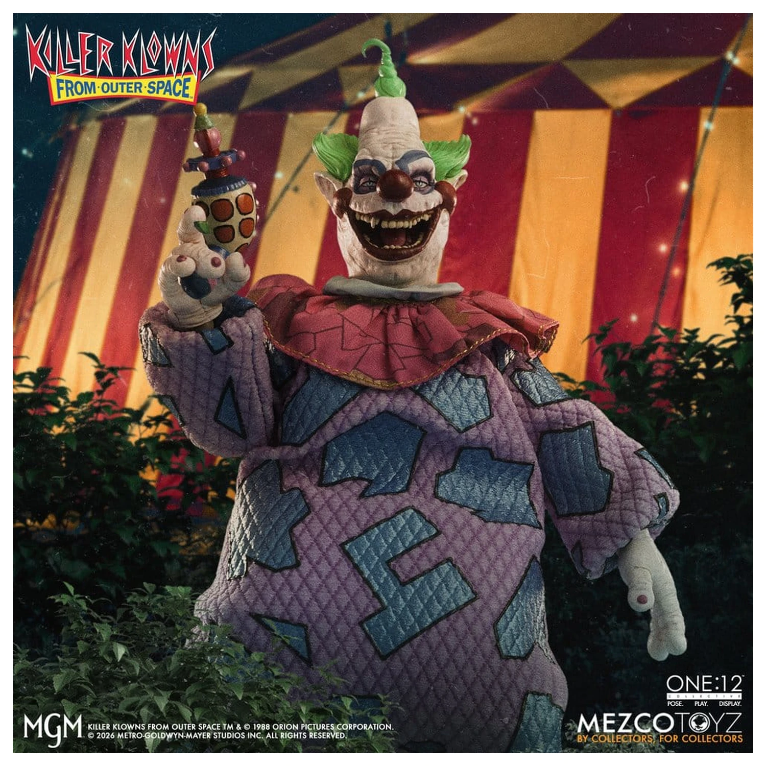 Killer Klowns From Outer Space One:12 Collective akcijska figura 1/12 Jumbo 17 cm fotografija izdelka