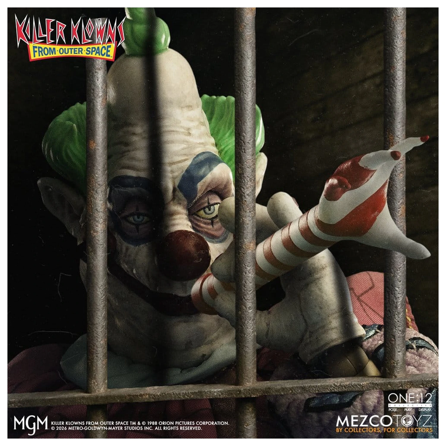 Killer Klowns From Outer Space One:12 Collective akcijska figura 1/12 Jumbo 17 cm fotografija izdelka