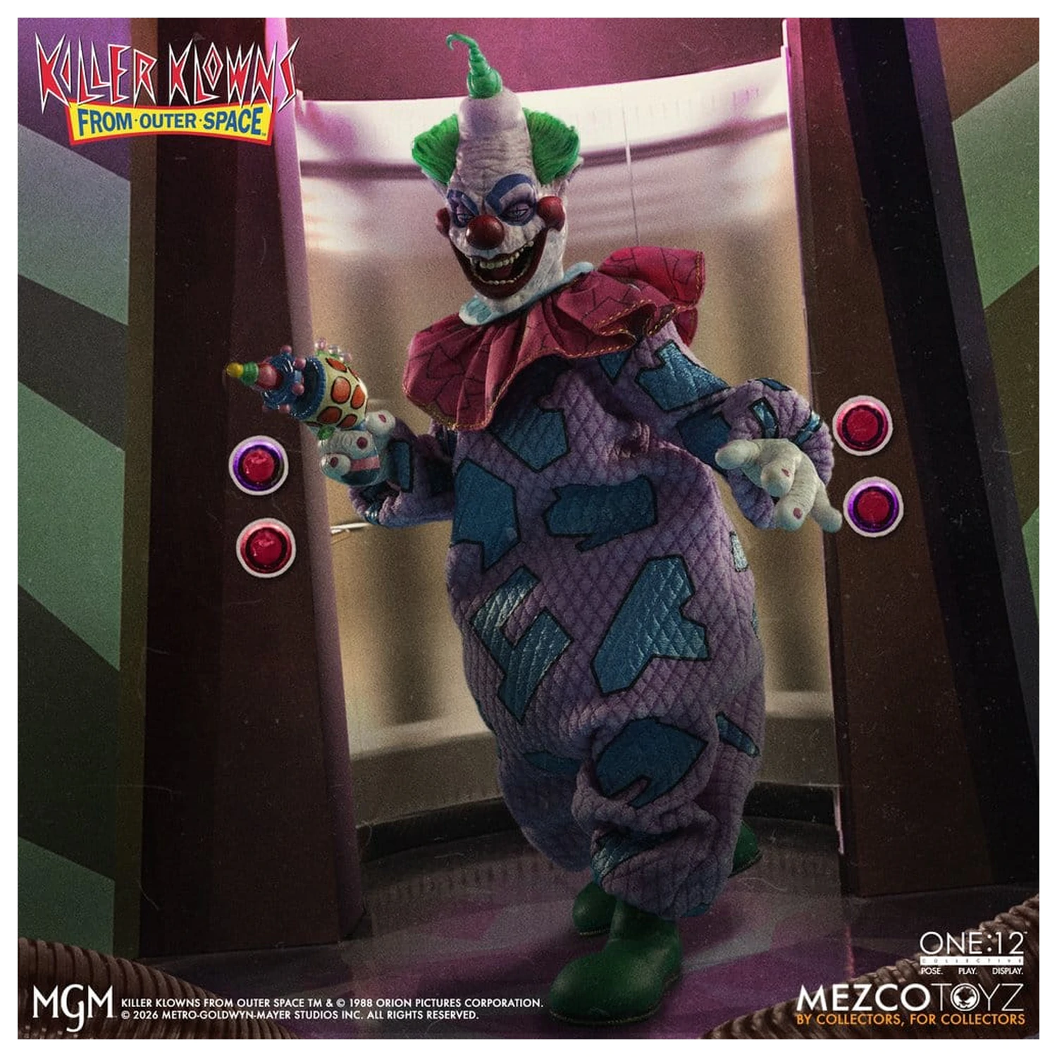Killer Klowns From Outer Space One:12 Collective akcijska figura 1/12 Jumbo 17 cm fotografija izdelka